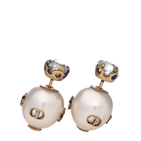 christian dior pearl earrings|Christian Dior tribal earrings 2021.